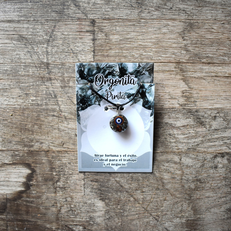 🌱 VIPARTESANIAS - Collar Mineral de Orgonita - Envío Gratis 24H 🌞
