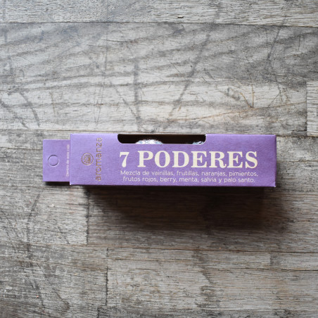 Caja de bombitas de defumación Aromanza 7 poderes.