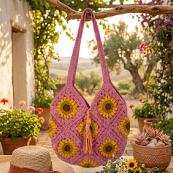 SOULBEAUTY- Bolso Crochet...