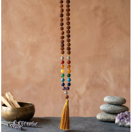 Vipartesanias | Mala Rudraksha 7 Chakras | Venta al Mayor