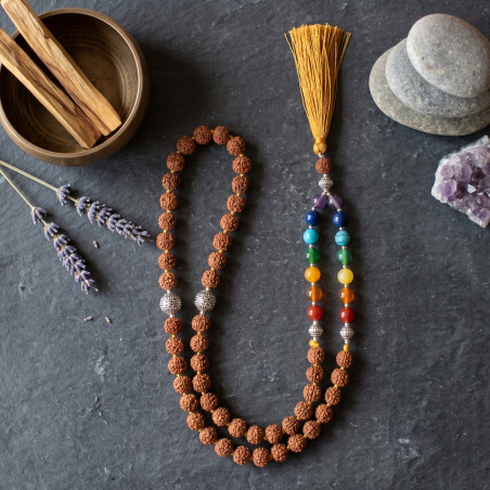 Vipartesanias | Mala Rudraksha 7 Chakras | Venta al Mayor
