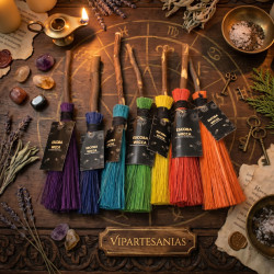 SOULBAUTY - Escoba Wicca Color