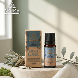 AROMA - Aceite Esencial Salvia Blanca - VIPARTESANIAS