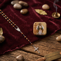 IGNIS - Rosario Virgen Milagrosa Madera - VIPARTESANIAS