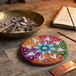 SOULBEAUTY - Porta Incienso Plato Agra Mandala