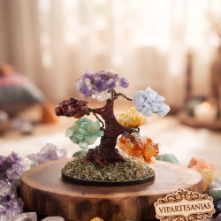 SB - Árbol 7 Chakras Pequeño - Vipartesanias