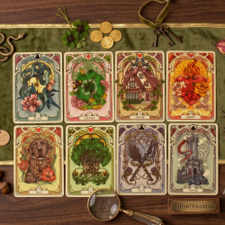 LO SCARABEO - Oráculo Lenormand Romántico - Vipartesanias