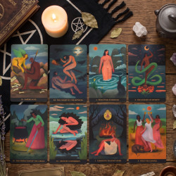 LO SCARABEO - Oraculo Wicca Inspiracional - Vipartesanias