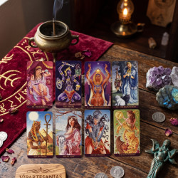 LO SCARABEO - Tarot de las Diosas - Vipartesanias