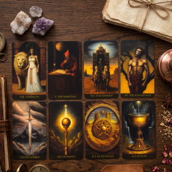 LO SCARABEO - Tarot Susurros del Tiempo - Vipartesanias