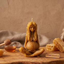 SOULIGHT - Vela de Miel Gaia - Vipartesanias