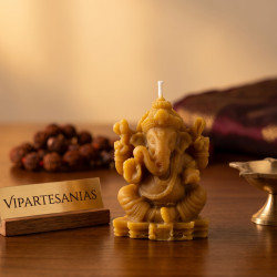 SOULIGHT - Vela de Miel Ganesha - Vipartesanias