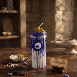 IGNIS - Velón Ritual Ojo Turco - Vipartesanias