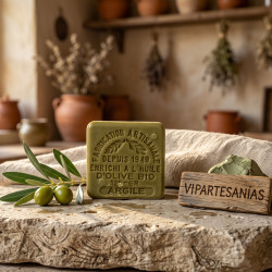 Venta al por mayor de Jabón Oliva Bio Arcilla Vipartesanias, distribuidores de inciensos, artesanias y productos esotericos.