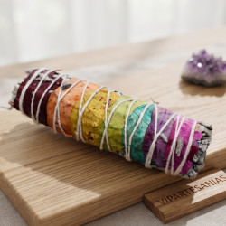 Venta al por mayor de salvia blanca 7 chakras Vipartesanias, distribuidores de inciensos, artesanias y productos esotericos.