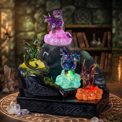 Venta al por mayor de set dragon con luz IGNIS Vipartesanias, distribuidores de decoracion, artesanias y productos esotericos.