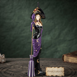 Venta al por mayor de bruja con escoba IGNIS Vipartesanias, distribuidores de decoracion, artesanias y productos esotericos.