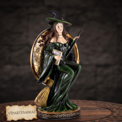 Venta al por mayor de bruja verde IGNIS Vipartesanias, distribuidores de decoracion, artesanias y productos esotericos.
