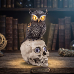 Venta al por mayor de buho con luz y calavera IGNIS
