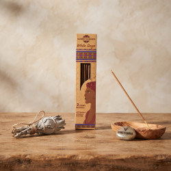 Venta al por mayor de incienso HEM Sacred Elements Salvia Blanca Vipartesanias