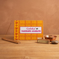 "Incienso Nag Champa Masala Goloka pack 12"