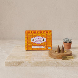 "Conos de incienso Nag Champa Goloka pack 12"