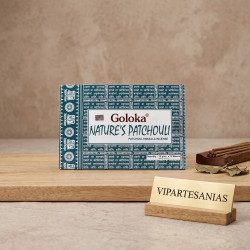 "Incienso Natures Patchouli Goloka pack 12"