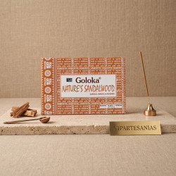 "Incienso Natures Sándalo Goloka pack 12"