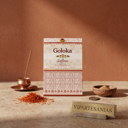 "Incienso Premium Azafrán Goloka pack 15"