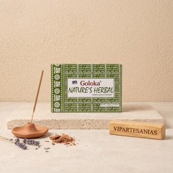 "Incienso Natures Herbal Goloka pack 12"