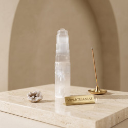 "Torre de selenita natural Soulmineral 25x6cm"