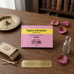"Librito Papel Armenia Rosa Papier d'Arménie 36 tiras"