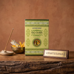 "Incienso Nag Champa Masala Ayurvedic 12 cajitas"