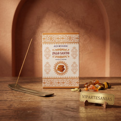 "Incienso Palo Santo Masala Ayurvedic 12 cajitas"