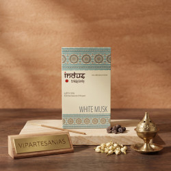 "Incienso Indus Treasures Musk Blanco Banjara"