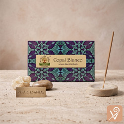 "Incienso Tradicional Copal Blanco Namaste 12 cajitas"