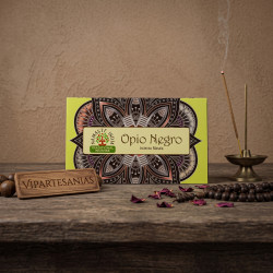 "Incienso Tradicional Opio Negro Namaste 12 cajitas"