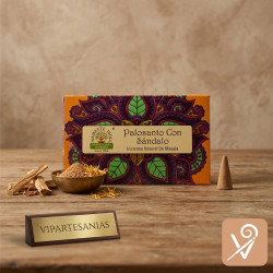 "Incienso Tradicional Palo Santo Sandalo Namaste"