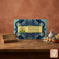 "Incienso Tradicional Pachuli Nag Champa Namaste"