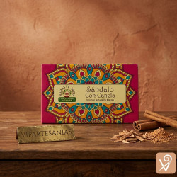 "Incienso Tradicional Sandalo Canela Namaste"