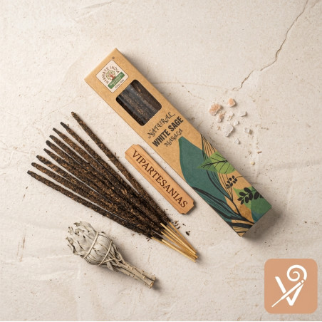 "Incienso Natural Organico Salvia Blanca Namaste"