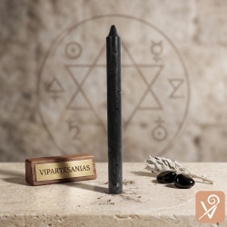 "Vela Esoterica Ritualizada Limpia Negatividad"
