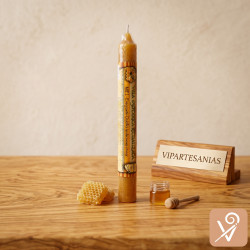 "Vela Esoterica Ritualizada Miel VA"