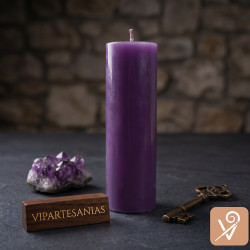 "Velon Esoterico Intuicion y Proteccion Morado VA"