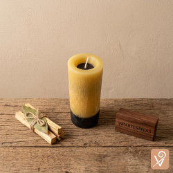 Velón de palo santo Vipartesanias