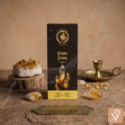 Incienso Crystal Magic Citrino Vipartesanias