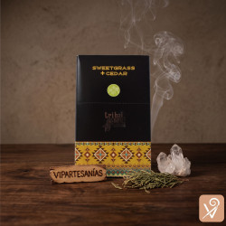 Incienso Tribal Soul Hierbadulce Cedro Vipartesanias