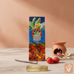 Caja de incienso SAC aroma vainilla fresa.