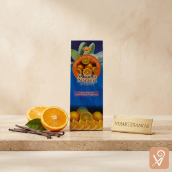 Caja de incienso SAC aroma vainilla naranja.