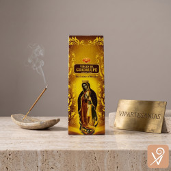 Caja de incienso SAC Virgen de Guadalupe.